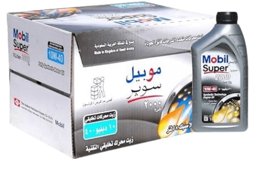 زيت محرك موبيل سوبر 10W40 كرتون